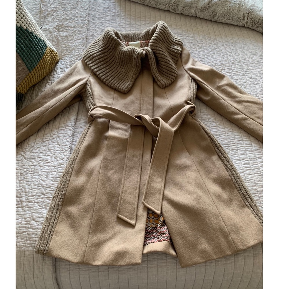 Anthropologie Elevenses Winter Coat